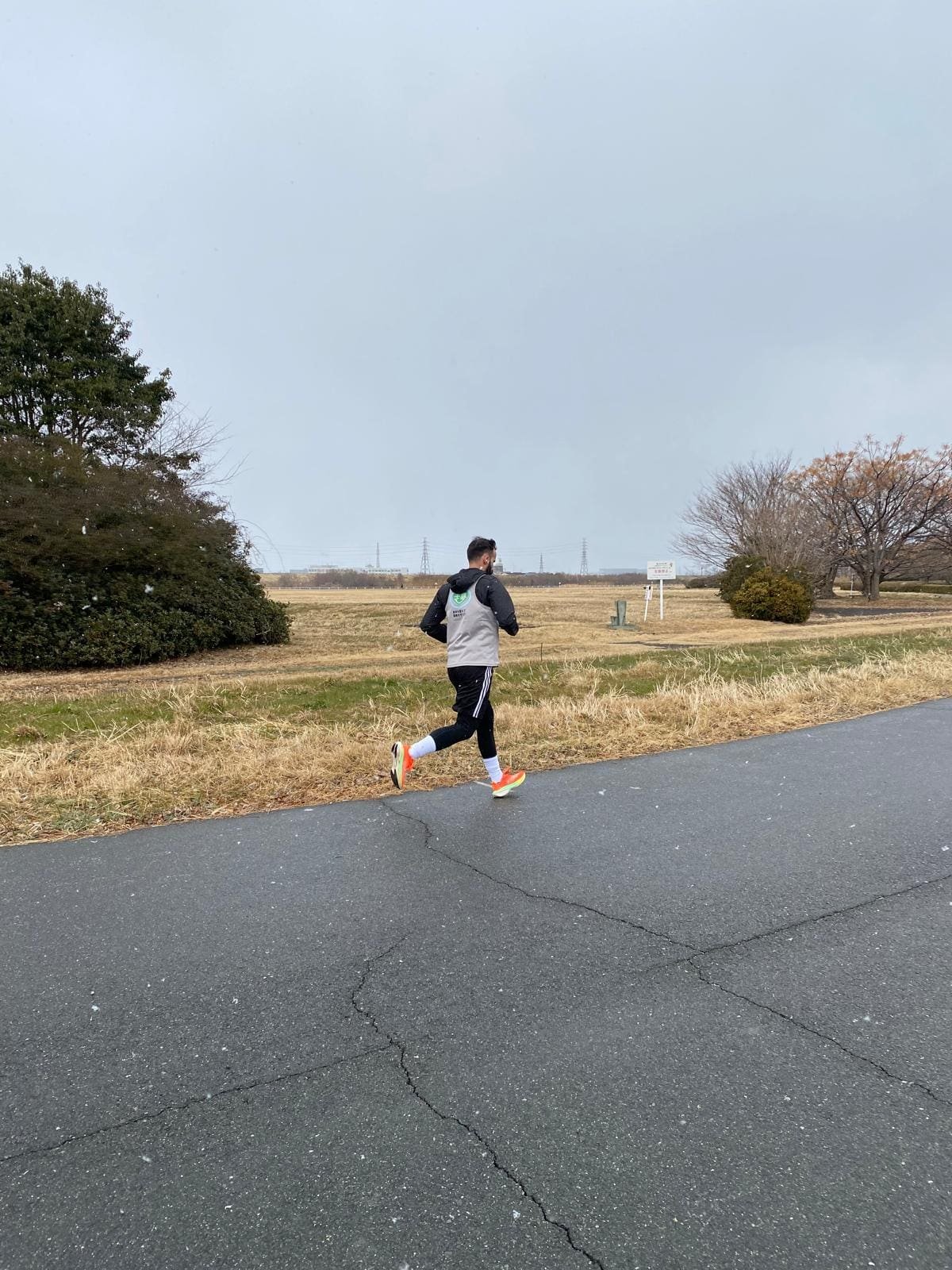 Gonçalo Cotovio running